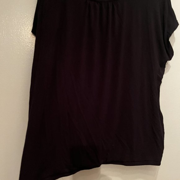 Maternity Top / Old Navy Sunday Sleep Black Top (Size Medium) - Picture 6 of 10